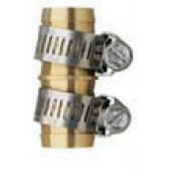 0.63 in. Green Thumb Brass Hose Mender