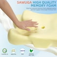 thumbnail image 3 of Cervical Pillow for Neck Pain Relief,Memory Foam Pillows for Side Back Orthopedic Ergonomic,Best Gift,Queen Size, 3 of 8