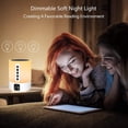 thumbnail image 3 of reloj despertador Bluetooth para niños, lámpara de noche táctil que cambia de color regulable, máquina portátil de ruido blanco, regalos para niñas adolescentes para niñas de 12 años, 3 of 5