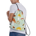 thumbnail image 3 of Easygdp Mushroom Bee Drawstring Backpack, Beach Sackpack, Travel Sackpack Lightweight for Sports, Gym, Travel, Swimming -, 3 of 9