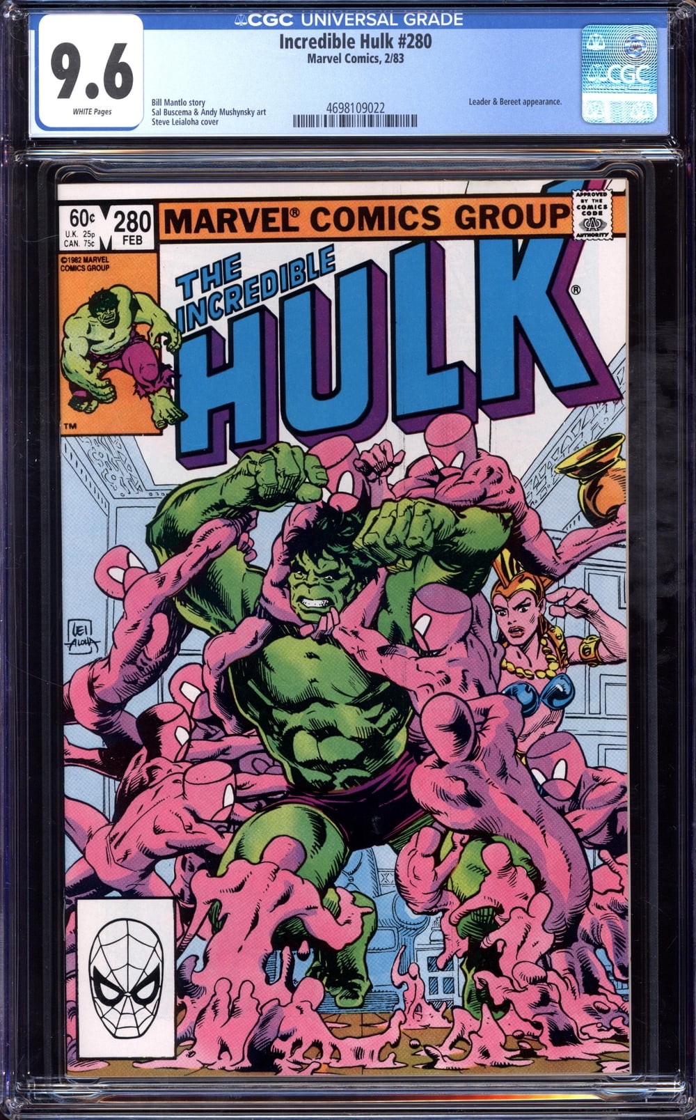 Cover of The Incredible Hulk #280