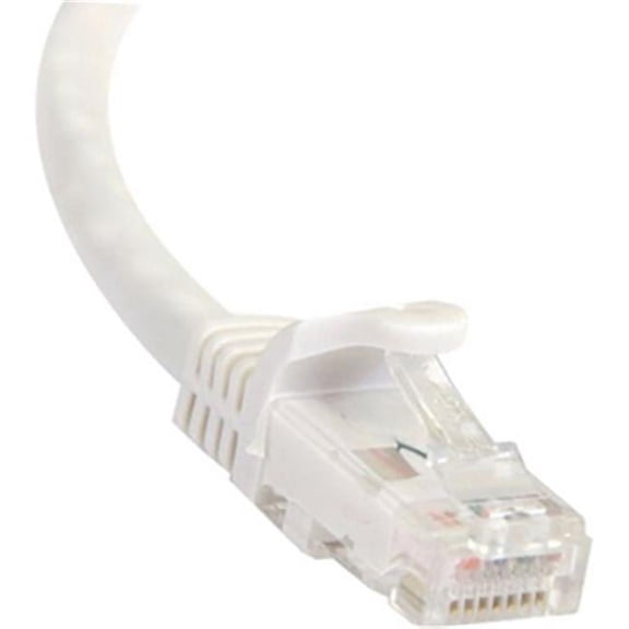 75Ft White Snagless Cat6 Utp Patch Cable