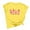Yellow, variant on Fsqjgq Short Sleeve Tee Shirts For Men Long Sleeve Tee Shirt Teen Womens Tops Day Heart Printed Blouse T-Shirt Short Valentine's Sleeve Women's Blouse Cotton Spandex Tee Women