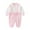 01-Pink, variant on ShomPort Newborn Girls Cotton Jumpsuit Cute Long Sleeve Romper Fall Winter Thicken Toddler Pajama Sets