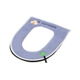 thumbnail image 2 of Toilet seat cushion with handle fully covered household toilet seat cushion detachable and washable toilet seat cushion suitable for all seasons, 2 of 6