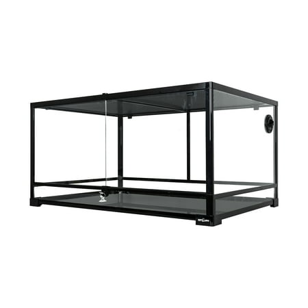 REPTI ZOO 67 Gallon Reptile Glass Terrarium 36" x 24" x 18"(Knock-Down)
