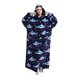 thumbnail image 3 of Sudadera con capucha extra larga y ponible, sudadera con capucha de gran tamaño para mujeres y hombres, manta con capucha gigante súper cálida y acogedora, 3 of 4