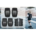 thumbnail image 3 of Cadorn Adult 6PCS L - Size Protective Gear Set - Knee, Elbow Pads & Wrist Guards for Skateboarding, Balance Bike, Roller Skating, 3 of 9