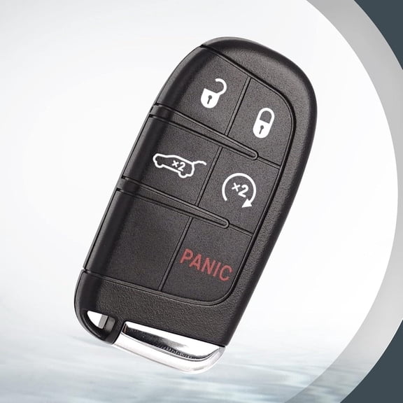 5 BTN Keyless Entry Remote Replacement for 2017, 2018, 2019, 2020 Jeep Compass with FCC ID: M3N-40821302 4A Chip by (Single)