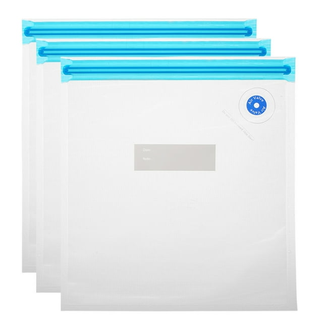 Mistaha 10 Pcs Sacs de Scellage Sans BPA Sacs de Conservation des Aliments Sacs Réutilisables pour Sandwich Sacs de Congélation pour Pompe Portative Rangement des Aliments Cuisine Restaurant