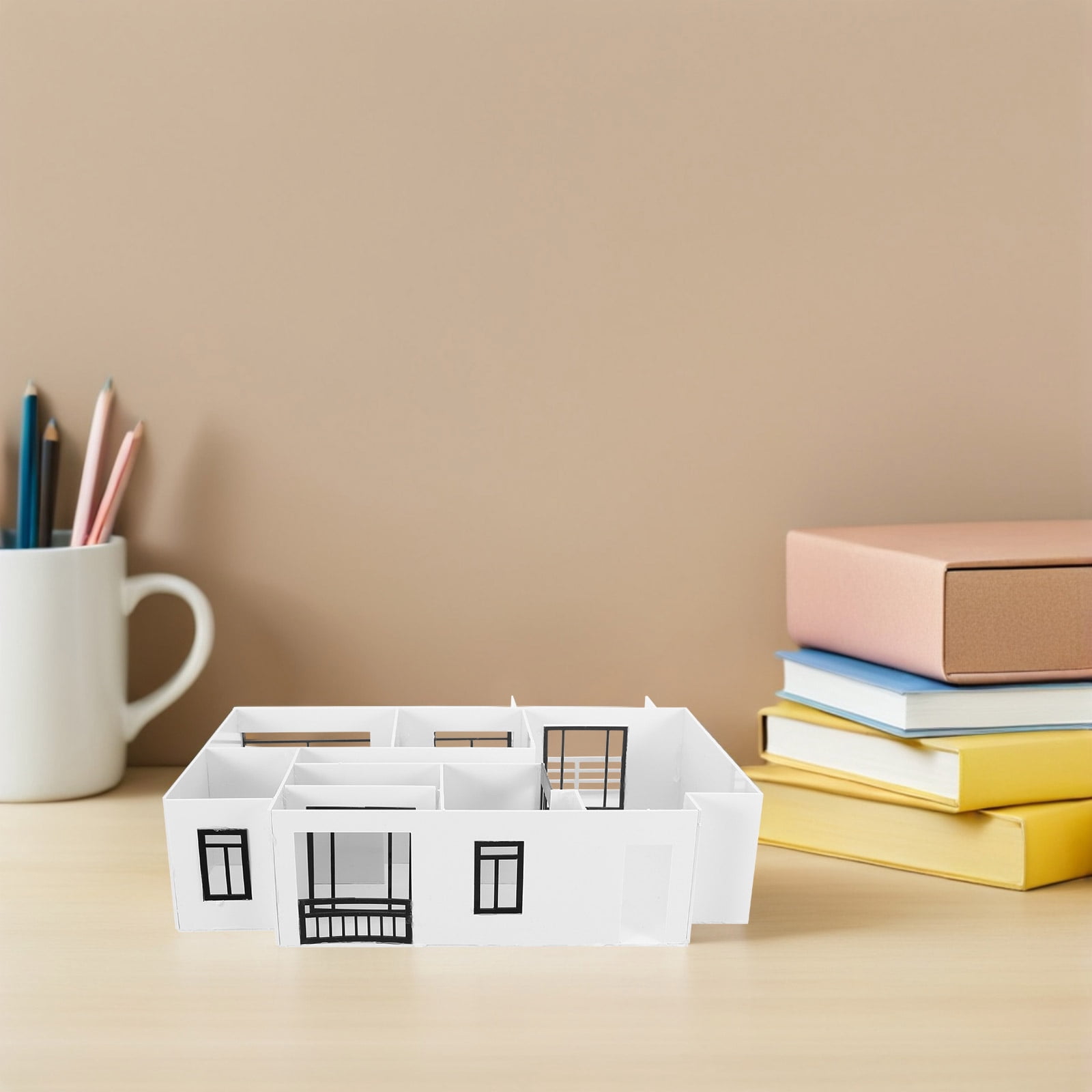 DEEPCRAFF 1 Set 1:50 Scale Precision Architectural Model Kit Modern House Building Materials for Projects