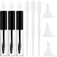 thumbnail image 1 of 3pcs 8ml Empty Mascara Tubes with Wand, Rubber Insert, and Castor Oil Funnel - Ideal Kit for DIY Makeup, 1 of 5