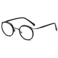thumbnail image 1 of MesaSe Monture de Lunettes Rondes Vintage en Métal Lunettes de Lecture Monture de Lunettes Rondes Unisexe, 1 of 5