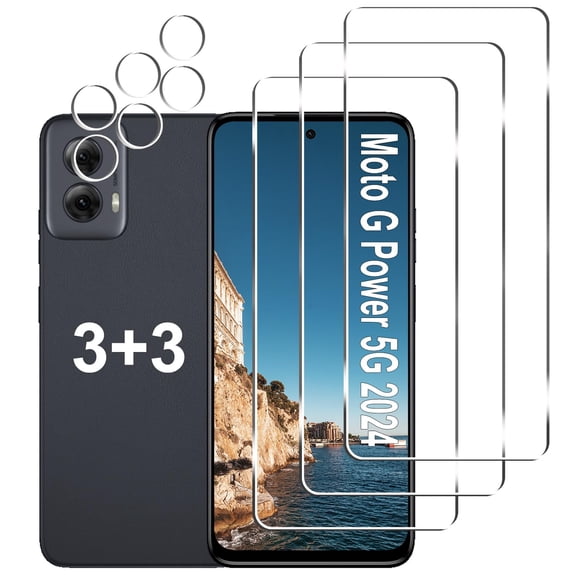 Protector de pantalla y lente de cámara para Moto G Power 5G