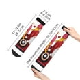 thumbnail image 2 of Uemuo Truck With Gnomes Printed Crew Socks, Moisture-Wicking Socks, Athletic Socks for Men Breathable Cushion Socks Casual Sport Socks for Running Traveling, 2 of 6
