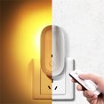 thumbnail image 4 of Inteprter 4500K 500lm luz nocturna enchufe portátil potencia ajustable 5V interior hogar dormitorio dormir LED lámpara de montaje en pared Iluminación y accesorios Inteprter HA064398-01B, 4 of 6