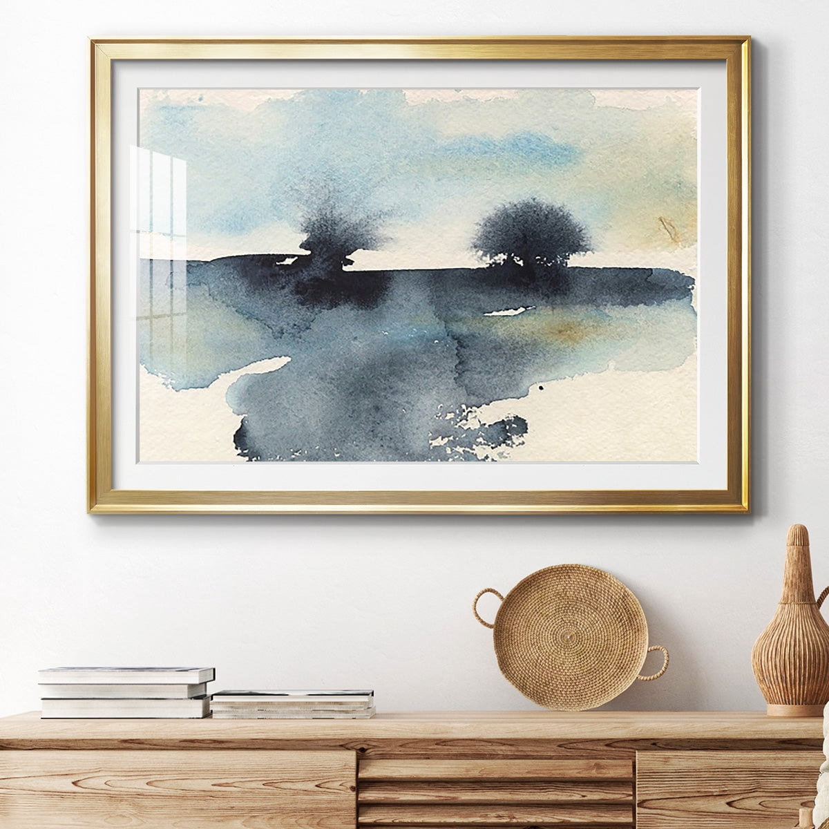 Upheval I Premium Framed Print - Ready to Hang