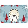 thumbnail image 2 of Carolines Treasures BB1703CMT Winter Holiday Pomeranian Kitchen & Bath Mat, 20 x 30, 2 of 2