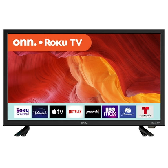 Pantalla ONN 100012590 24 Pulgadas HD 720P LED Roku Smart TV