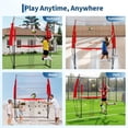 thumbnail image 4 of 8 x 11 FT Volleyball Net Set - Height Adjustable Volleyball System with Carry Bag for Backyard Beach and Recreational Games, 4 of 7