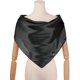 thumbnail image 2 of INSPIRAR CHIC Pañuelo de Cuello de Satén para Mujeres, Pañuelo Cuadrado de Seda Sólido, Bandanas para la Cabeza, Negro 90x90cm/35.4x35.4 pulgadas (LxA), 2 of 6