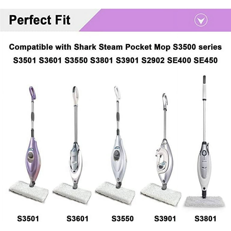 Shark Handheld Steam Scrubber Cleaner S3401 No Pads