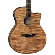 Luna Guitars High Tide Exotic Mahogany Grand Concert Cutaway Acoustic-Electric Guitar