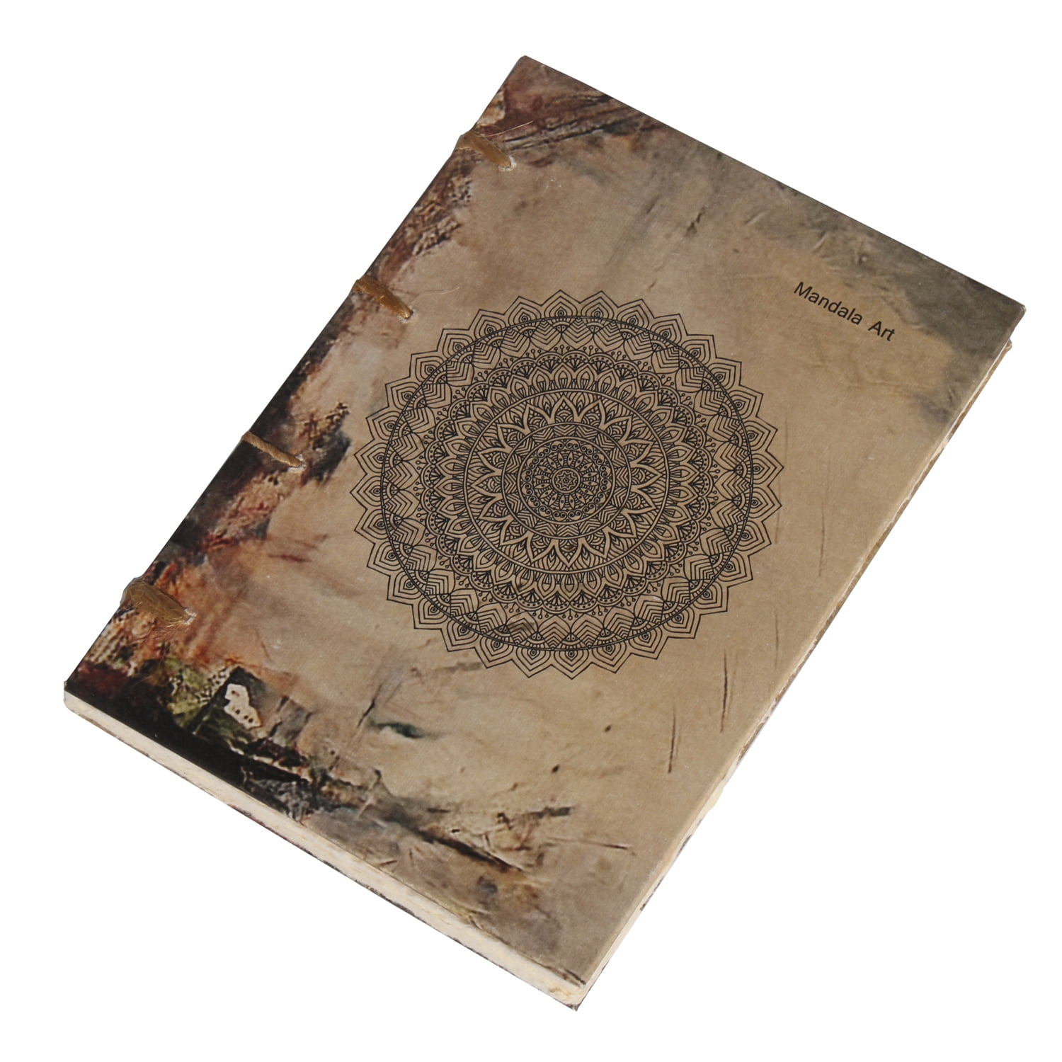 De Kulture Works Journal Mandala Art Travelogue Diary A5 Size, 140 Pages, 125 GSM