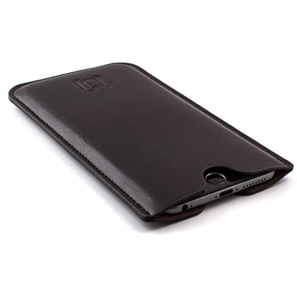 Dockem Housse de Protection pour iPhone 11 Pro Max, XS Max, 8 Plus, 7+, 6/6S+, Synthétique/végétalien Premium Légèrement Rembourré