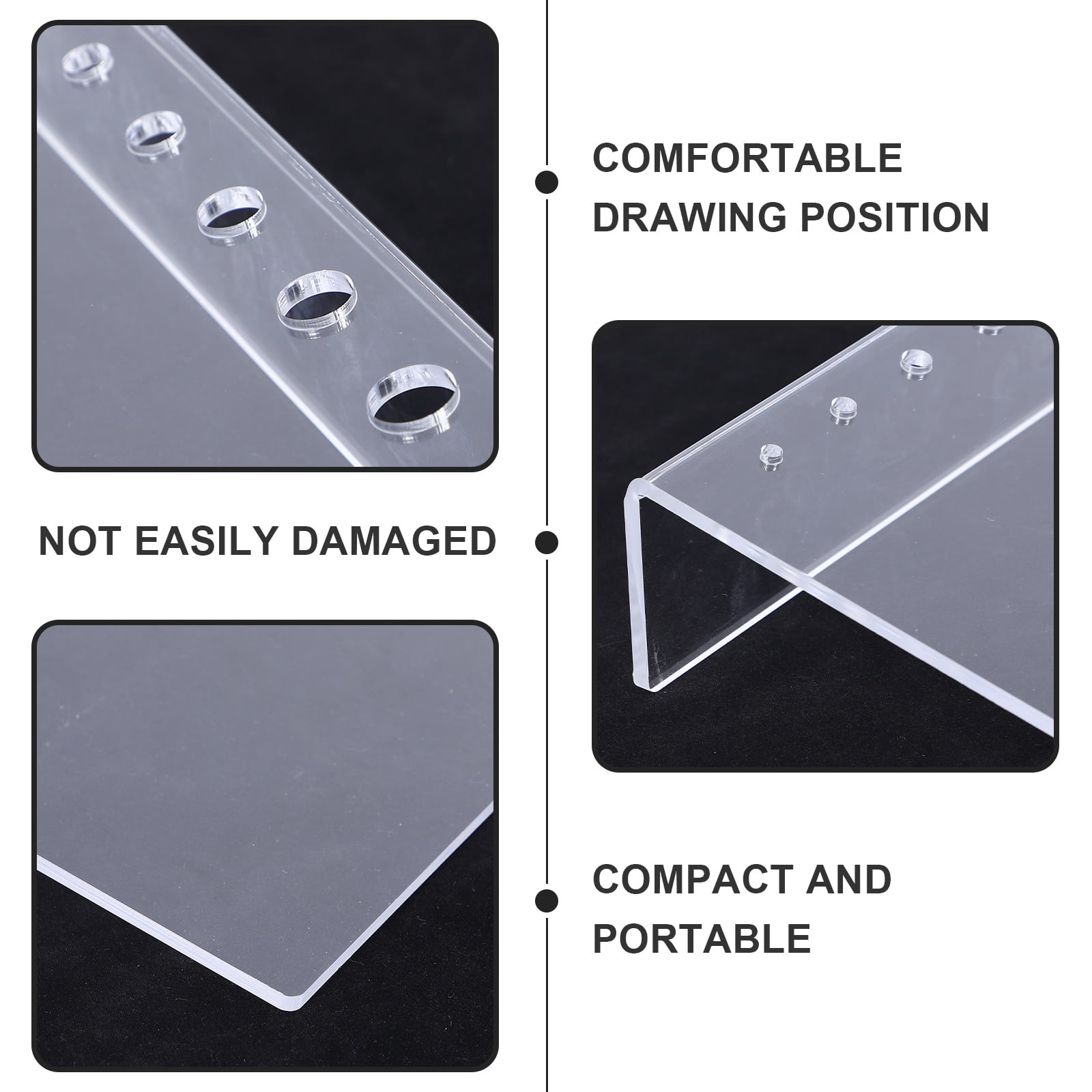 PBPBOX Painters Palette Acrylic Transparent for Outdoor Art Activities 1Set
