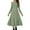 Mint Green, variant on Women Sweater Dress Round Neck Long Sleeve Ribbed Knit Slimming Maxi Dress Fall Pleated Elegant A Line Winter Dresses 2XL