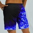 thumbnail image 3 of fheaev Swim Trunks Shorts for Men Dry Drawstring Flame Printing Bathing Suits with Pockets Outdoor Board Beachwear, 3 of 9