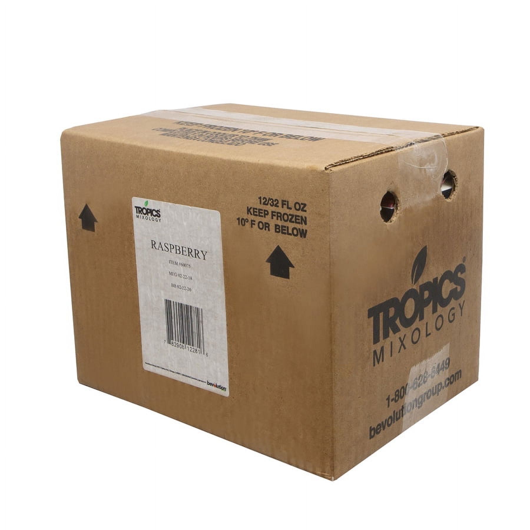 Tropics Raspberry Drink Mix 32 fl oz Pack of 12 - Walmart.com