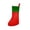 #1, variant on Christmas Stocking Green Cuff Gold Trim DIY Personalized Blank Gift Holder 14.17in Mantel Decor