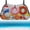 Black-1, variant on Pool Float Storage Net, Hanging Pool Float Storage Organizer Mesh Bag Adjustable and Foldable Pool Flosts Holder Pouch for Inflatable Balls Toys, Rafts, Swimming Ring, Noodles and Other Pool Supplies