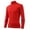 Red, variant on KKBOTIVE Men's Turtleneck Shirts, Long Sleeve Cozy Pullover Sweaters Neck Knitted T-Shirt Basic Slim Fit Tops Black Size: L