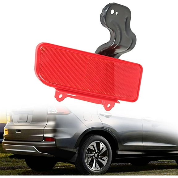 Labwork Rear Bumper Reflector Light Replacement for Honda CR-V 2015 2016 Passenger Side HO1185108 33505-T1W-A01