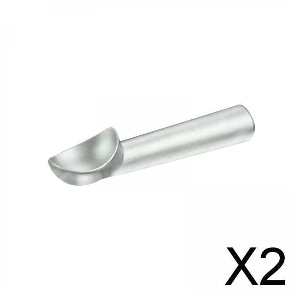 Cuchara para con mango conductor de calor, relleno de líquido duradero, antiadherente, profesional, para tienda de postres, delicias, albóndi , 2 2 piezas