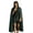 Green, variant on Renaissance Hooded Cloak for Men Medieval Ren Faire Costume Vintage Halloween Cosplay Wizard Cape