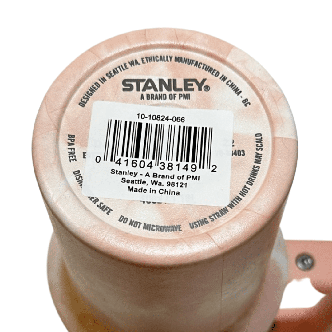 Stanley 40oz Stainless Steel Tumbler H2.0 Flowstate Quencher - Limited  Edition Color PEACH TIE-DYE (NEW 2023)