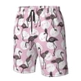 thumbnail image 4 of Logiee Pineapple Flamingo Print Mens Swim Trunks Quick Dry Board Shorts,Breathable Hawaii Beach Shorts Swimwear Bathing Suits-XX-Large, 4 of 6