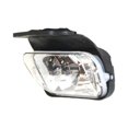 thumbnail image 4 of For Chevy Silverado 1500/2500/3500 2003 2004 Fog Light Assembly Driver Side | Front | Clear Lens | Chrome Housing | w/ Steel Bumper Style | Replacement For GM2592127 | 116-02359, 15190982, 4 of 7
