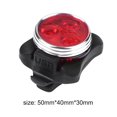 thumbnail image 1 of Ciclismo Faros delanteros para bicicleta MTB con carga USB luces traseras 3 modos lámpara trasera para bicicleta (rojo) Ehuebsd  Para estrenar, 1 of 8