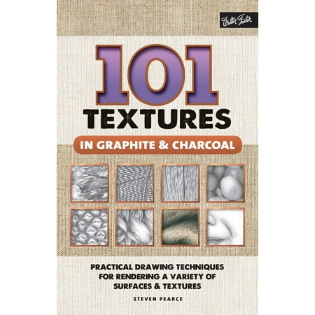 101 Textures in Graphite & Charcoal - eBook