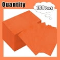 thumbnail image 4 of 100 Pcs 2-Ply Orange Dinner Napkins Fall Paper Napkins Disposable Guest Hand Towels for Bathroom Dinner Wedding Baby Shower Thanksgiving Party Guest Bathroom Napkins, 4 of 14