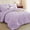 Lavender, variant on Queen Comforter Set Lavender, 7 Pieces Pintuck Bed in A Bag, Premium Light Purple Comforter Queen Size, Pinch Pleat Bedding Sets with Comforter, Sheets, Pillowcases & Shams