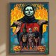 thumbnail image 3 of Pintura de diamante 5D DIY taladro redondo completo espeluznante kit de Halloween decoración del hogar 30x40cm, 3 of 9