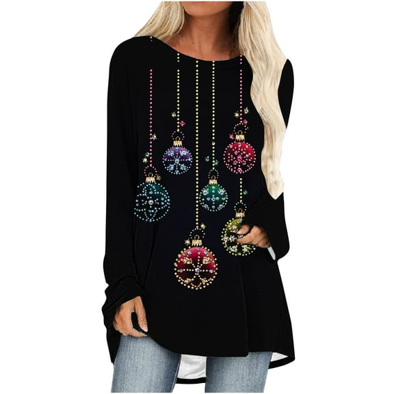 Christmas Shirts for Women Sweatshirt Cardigans With Pockets Crewneck Sweatshirt Vintage Long Sleeve Fall Tops 2025