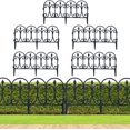 thumbnail image 2 of Hirigin Decorative Garden Fence, 5pcs Folding Fencing Wire Patio Wire Border for Flower Bed Dog Barrier Tall Garden Edge, 2 of 6