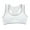 White, variant on Girls Teens Sports Bras Wirefree Seamless Workout Yoga Gym Athletic Bra